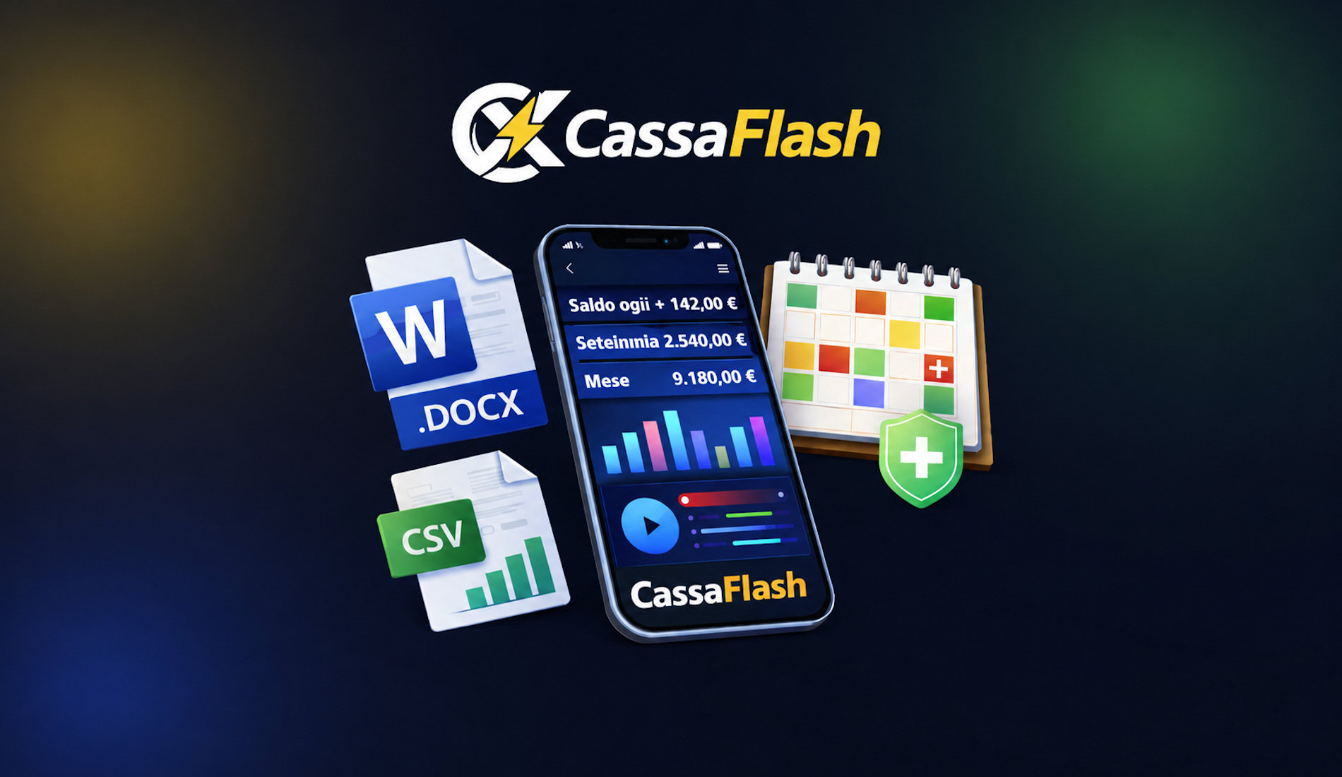Software de gest&atilde;o CassaFlash